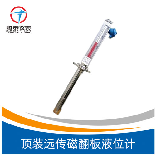<b>頂裝遠(yuǎn)傳磁翻板液位計</b>